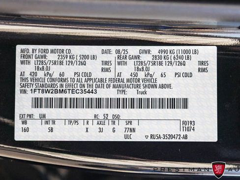 Used 2026 Ford F250 Lariat w/ Tremor Off-Road Package image 51