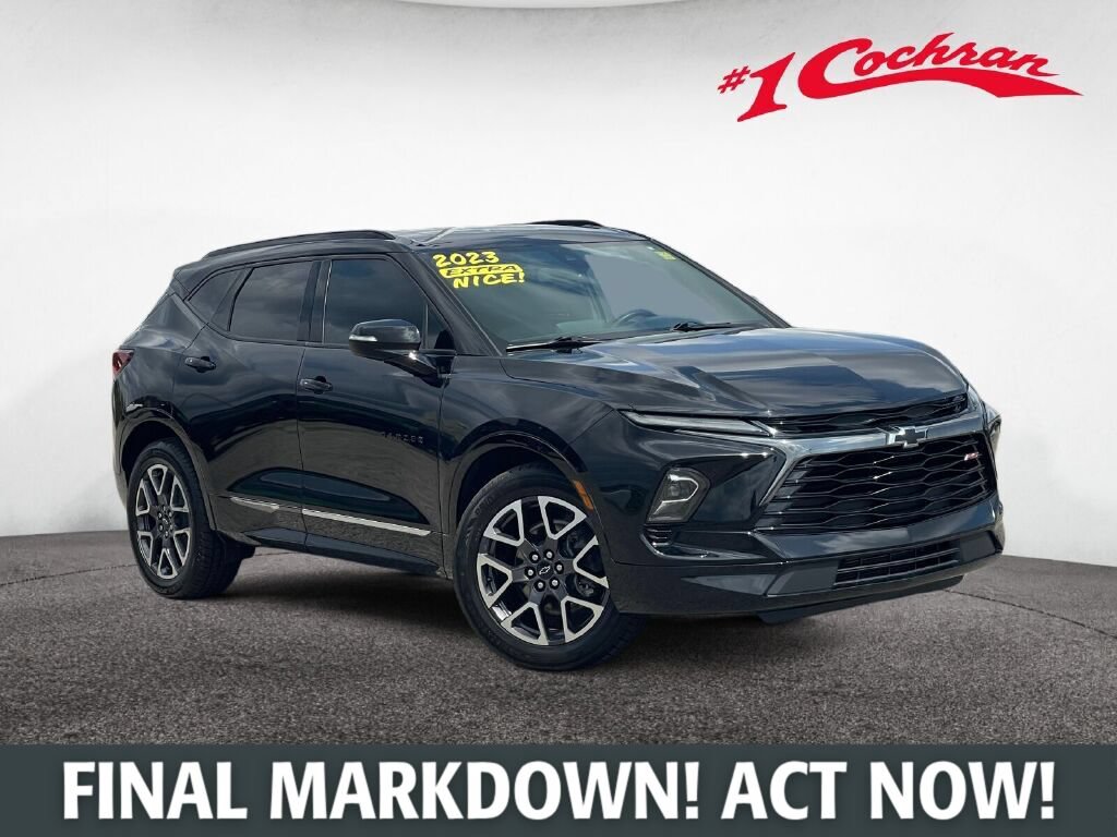 Used 2023 Chevrolet Blazer RS w/ LPO, Cargo Package AWD/4WD image 1