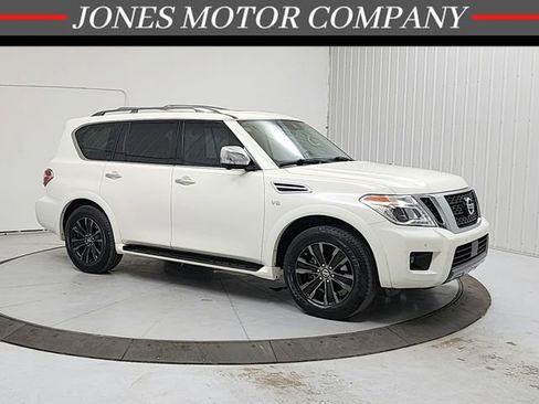 Used 2020 Nissan Armada Platinum w/ Cargo Package image 1