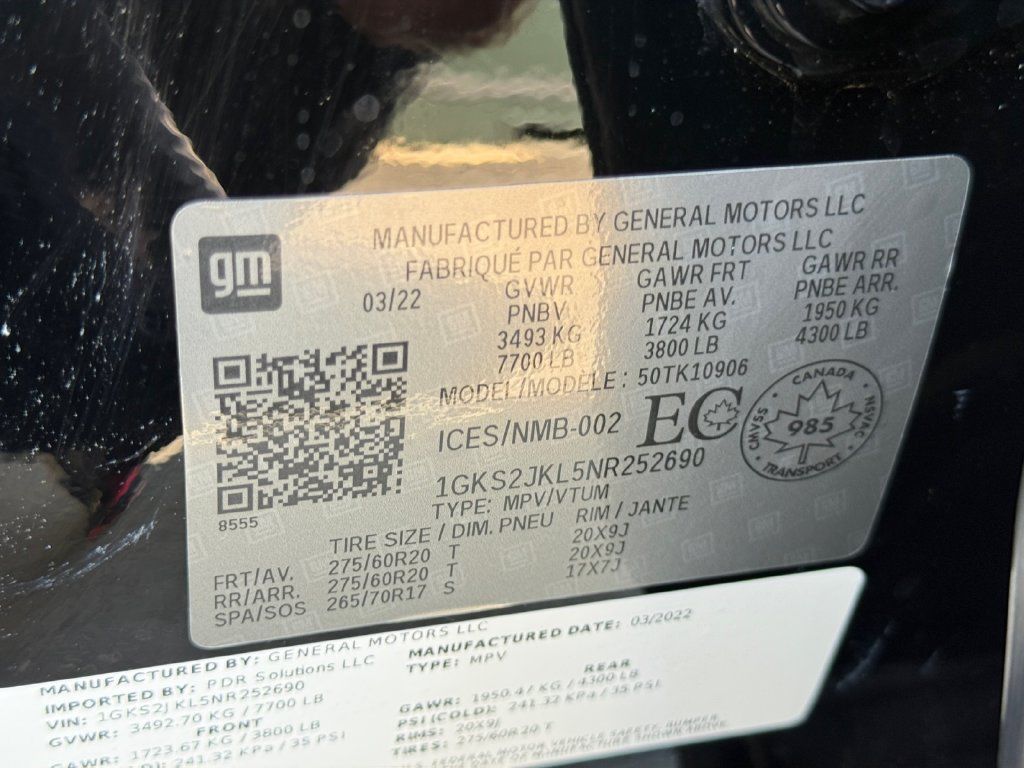 Used 2022 GMC Yukon XL Denali AWD/4WD image 22