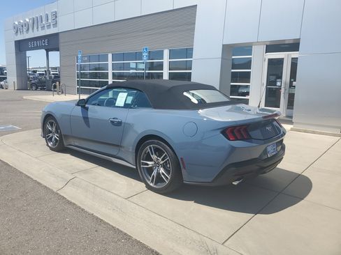 New 2025 Ford Mustang Convertible w/ Wheel & Stripe Package image 3