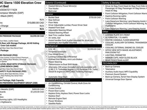 Used 2026 GMC Sierra 1500 Elevation w/ Elevation Premium Package AWD/4WD image 68