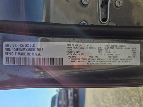 Used 2022 Jeep Cherokee Latitude Lux AWD/4WD image 32