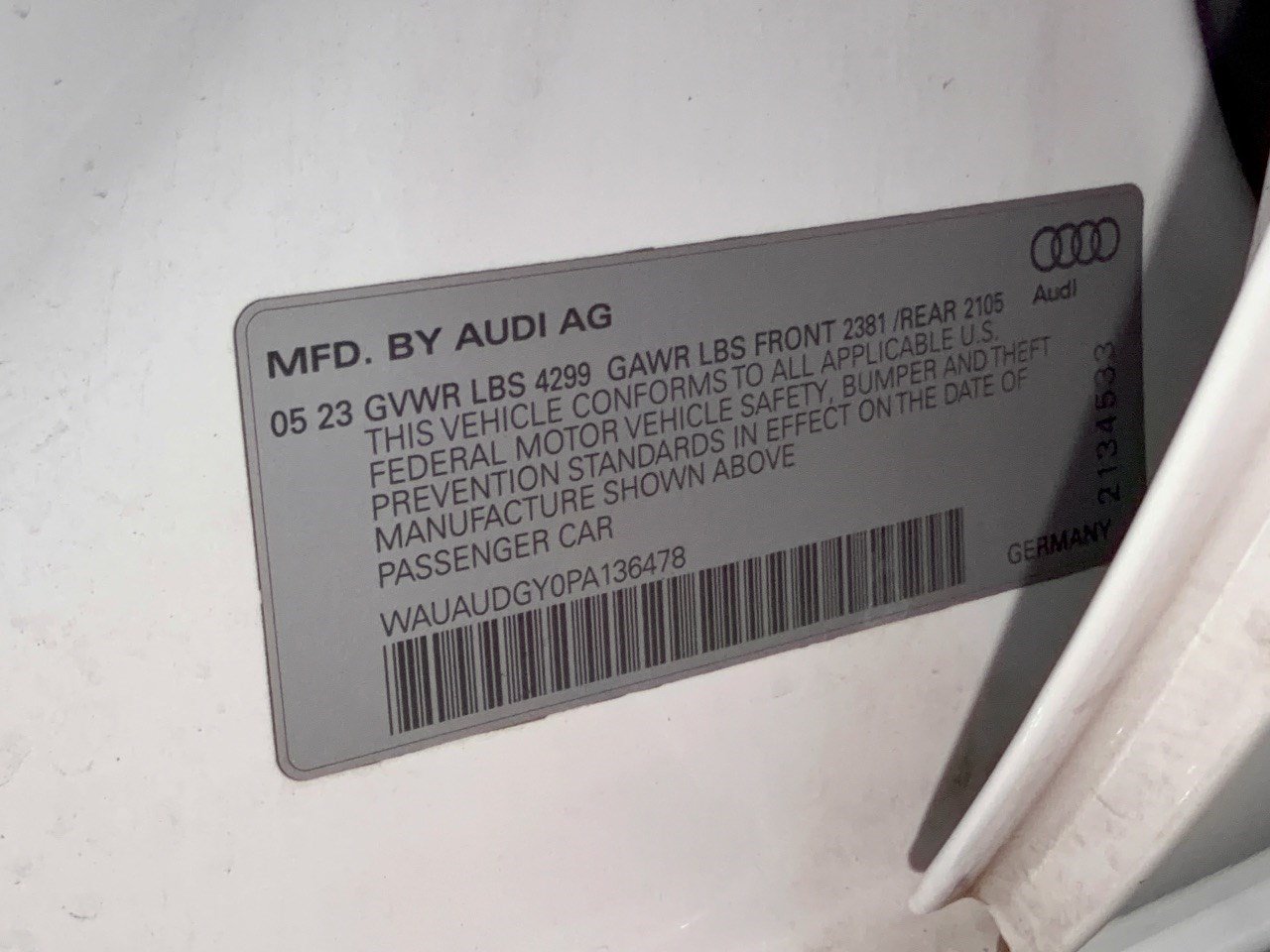 Used 2023 Audi A3 2.0T Premium w/ Convenience Package FWD image 31