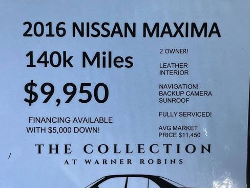 Used 2016 Nissan Maxima 3.5 SL FWD image 2
