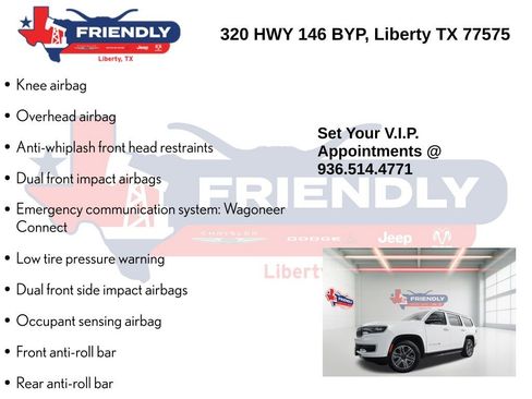 Used 2024 Jeep Wagoneer Series II w/ Flexible Seating Group RWD image 15