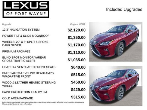 Used 2018 Lexus RX 350 AWD w/ Premium Package image 4