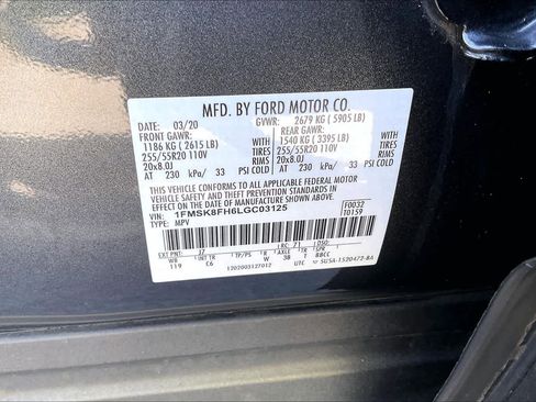 Used 2020 Ford Explorer Limited image 31