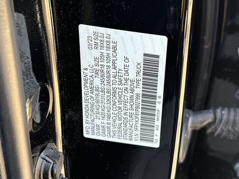 Used 2023 Honda Ridgeline Black Edition image 28
