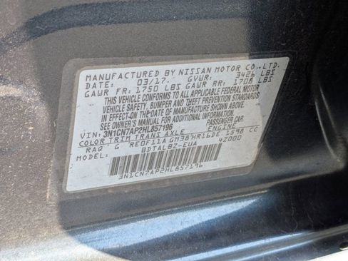 Used 2017 Nissan Versa SV w/ SV Special Edition Package image 14