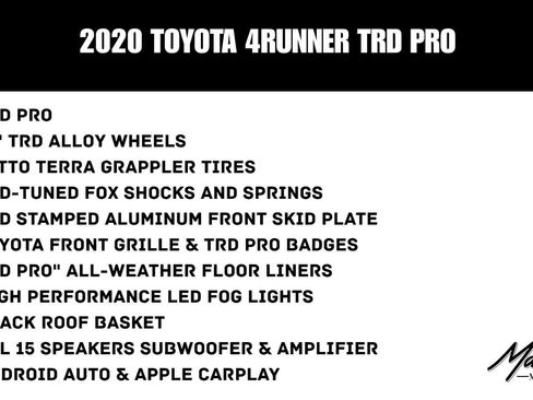 Used 2020 Toyota 4Runner TRD Pro image 2