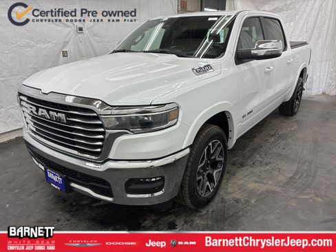 Certified 2025 RAM 1500 Laramie w/ Advanced Safety Group II AWD/4WD image 1