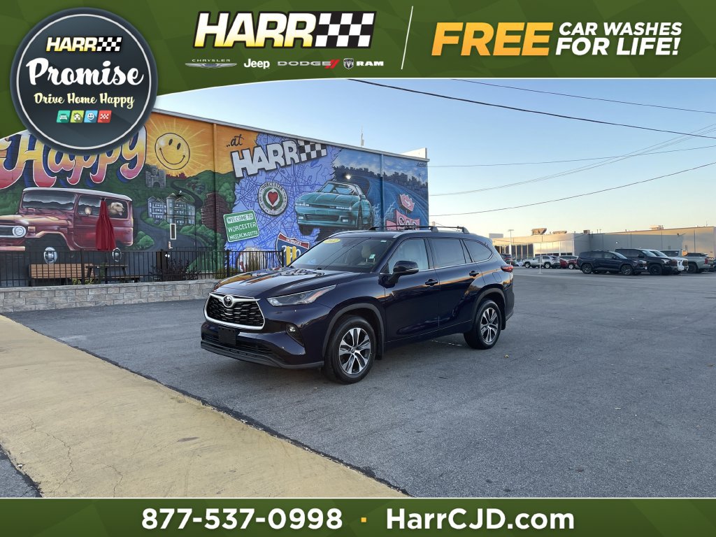 Used 2022 Toyota Highlander XLE AWD/4WD 360° Tour