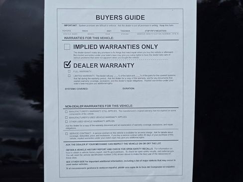 Certified 2021 Toyota RAV4 XLE w/ Convenience Package AWD/4WD image 43