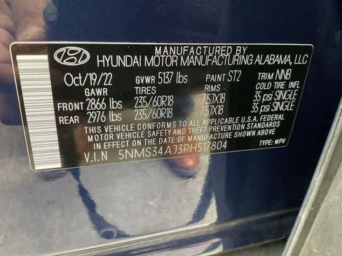 Used 2023 Hyundai Santa Fe SEL w/ Premium Package FWD image 30