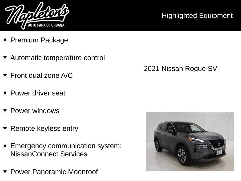 Used 2021 Nissan Rogue SV w/ Premium Package AWD/4WD image 15