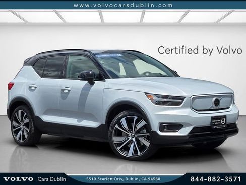 Certified 2021 Volvo XC40 P8 Recharge w/ Advanced Package AWD/4WD image 1