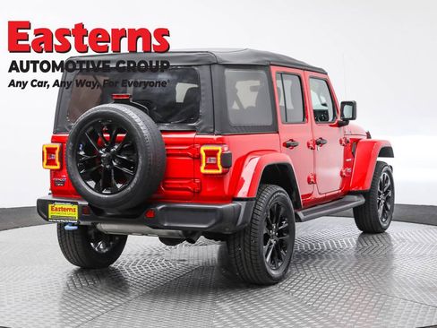 Used 2023 Jeep Wrangler Sahara 4xe w/ Cold Weather Group image 5