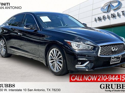Certified 2023 INFINITI Q50 Luxe w/ Cargo Package RWD image 1