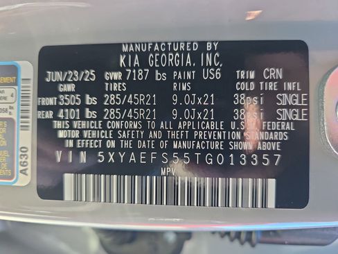 New 2026 Kia EV9 GT-Line AWD/4WD image 39