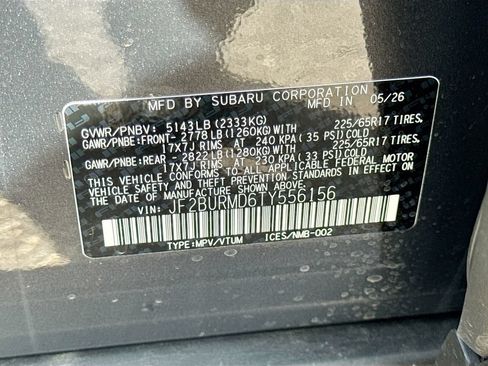 New 2026 Subaru Outback Wilderness AWD/4WD image 43