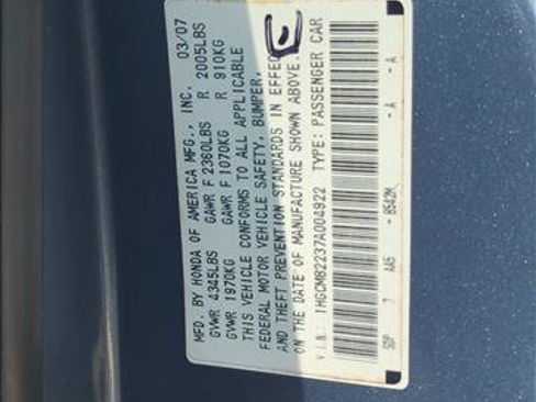 Used 2007 Honda Accord LX image 29