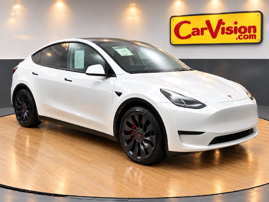 Used 2025 Tesla Model Y Performance AWD/4WD image 1
