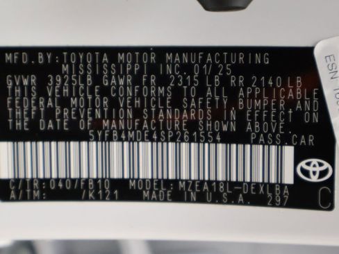 Certified 2025 Toyota Corolla LE image 17