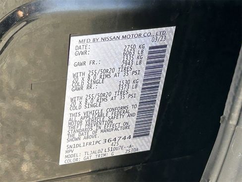 Certified 2023 INFINITI QX60 Luxe w/ Vision Package image 38