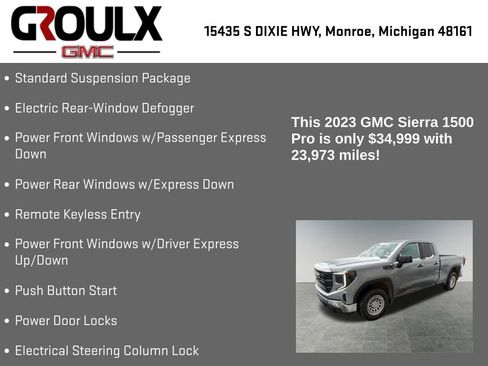 Used 2023 GMC Sierra 1500 Pro w/ Pro Value Package image 28