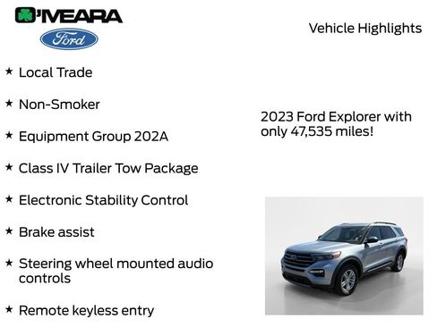 Used 2023 Ford Explorer XLT w/ Equipment Group 202A AWD/4WD image 8
