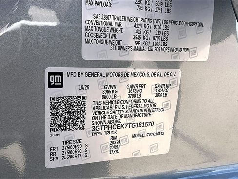 Used 2026 GMC Sierra 1500 Elevation w/ Elevation Select Package RWD image 37