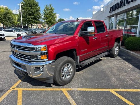 Used 2018 Chevrolet Silverado 2500 LTZ w/ Duramax Plus Package AWD/4WD image 3