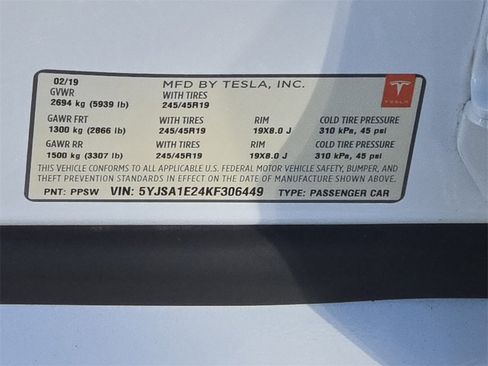 Used 2019 Tesla Model S 100D image 20