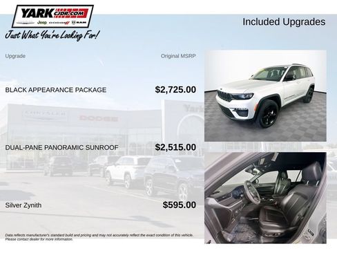 Certified 2024 Jeep Grand Cherokee Limited w/ Black Appearance Package AWD/4WD image 5