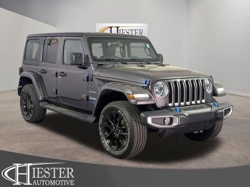 Used 2022 Jeep Wrangler Unlimited Sahara w/ Cold Weather Group image 1