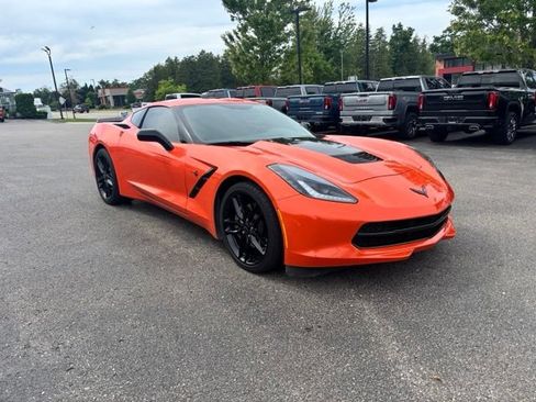Used 2018 Chevrolet Corvette Stingray Coupe w/ Carbon Flash Badge Package RWD image 4
