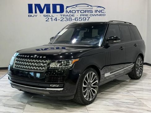 Used 2016 Land Rover Range Rover Supercharged AWD/4WD image 1