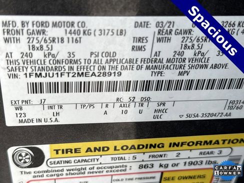 Used 2021 Ford Expedition XL image 28