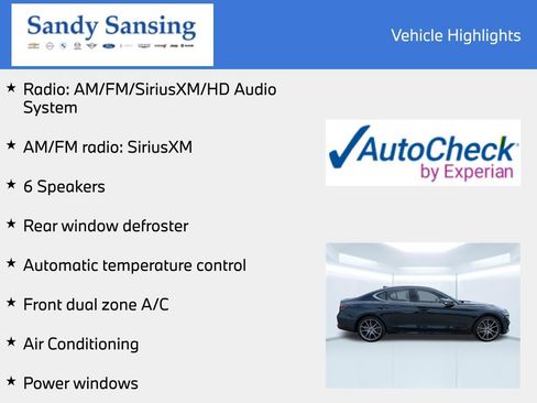 Used 2023 Genesis G70 2.0T RWD image 7