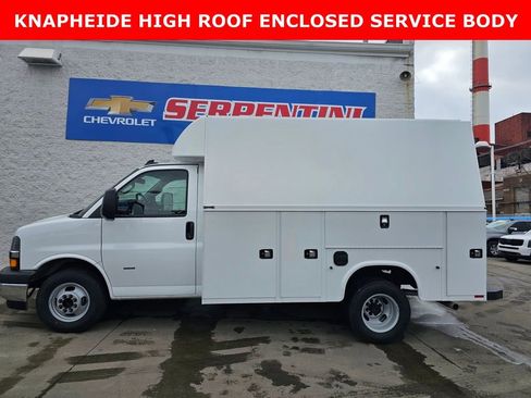 New 2025 Chevrolet Express 3500 w/ Power Convenience Package RWD image 1