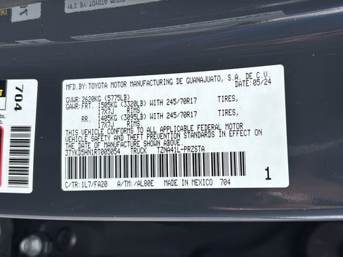 Used 2024 Toyota Tacoma SR image 43