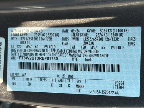 Used 2024 Ford F250 Lariat w/ Lariat Ultimate Package AWD/4WD image 38