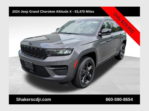 Used 2024 Jeep Grand Cherokee Altitude AWD/4WD image 1