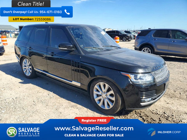 Used 2017 Land Rover Range Rover HSE AWD/4WD image 5