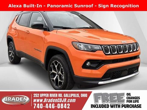 New 2026 Jeep Compass Limited w/ Sun, Sound & Navigation Group AWD/4WD image 1
