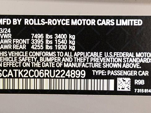 Certified 2024 Rolls-Royce Spectre w/ Spectre Launch Package image 45