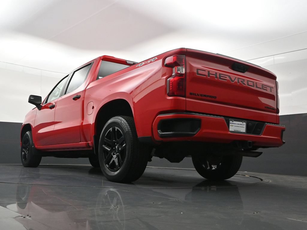 Certified 2024 Chevrolet Silverado 1500 Custom w/ LPO, Dark Essentials Package AWD/4WD image 32