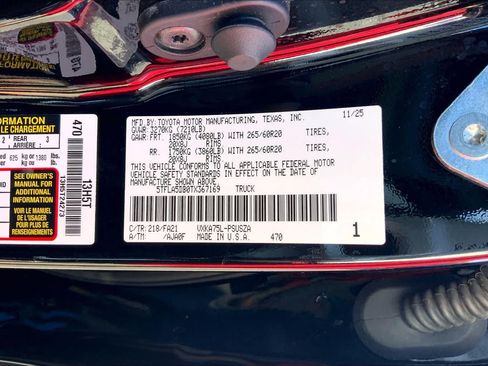 Used 2026 Toyota Tundra SR5 w/ SX Package AWD/4WD image 34