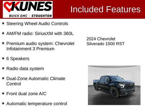 Used 2024 Chevrolet Silverado 1500 RST w/ Max Trailering Package AWD/4WD image 3